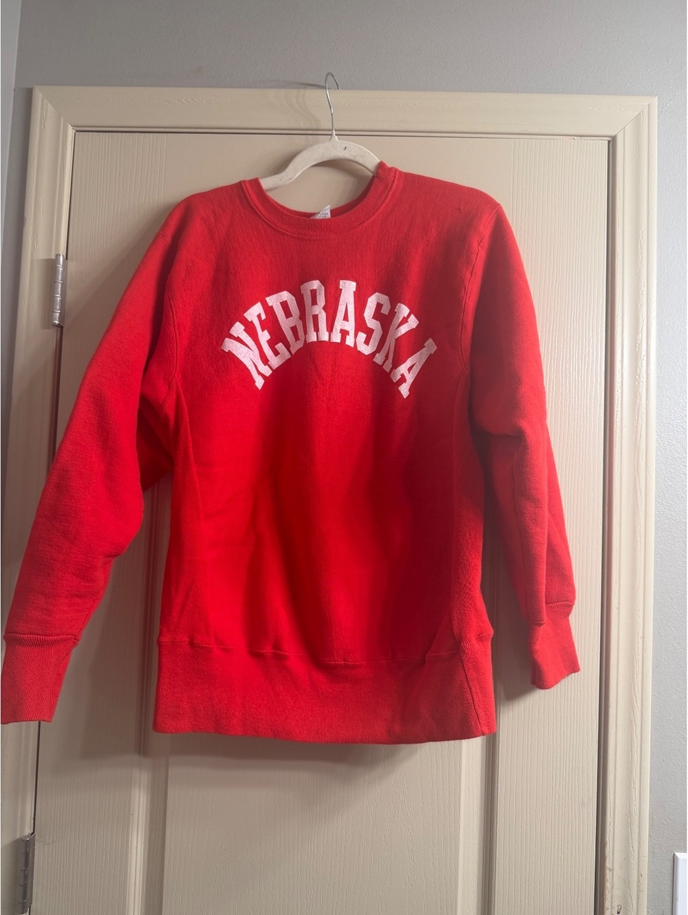 Vintage Desert Sportswear Nebraska Red Crewneck Sweatshirt Medium